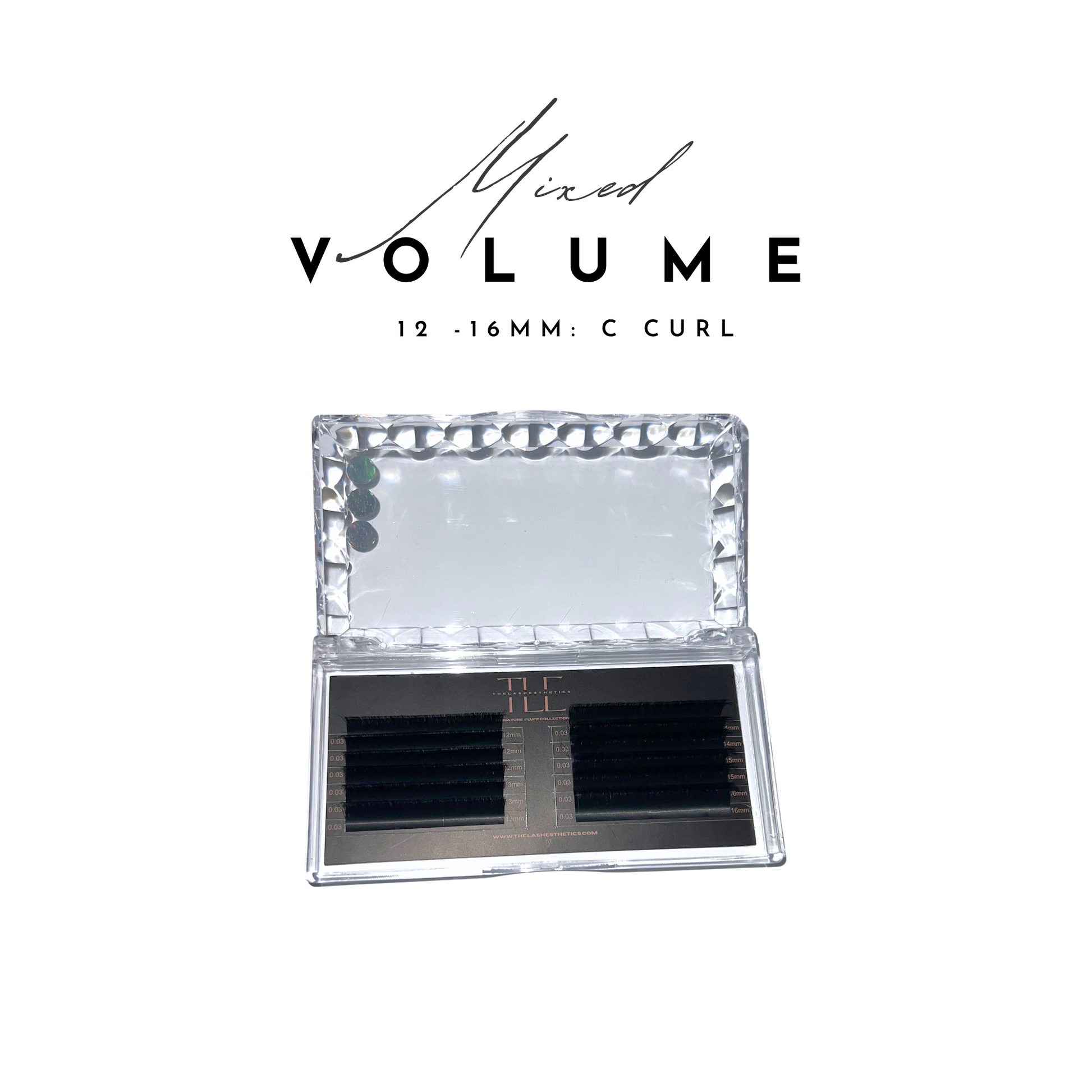 Mix Length 12-16mm Volume Lashes