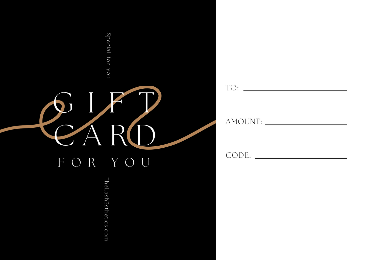 The Lash Esthetics Gift Card